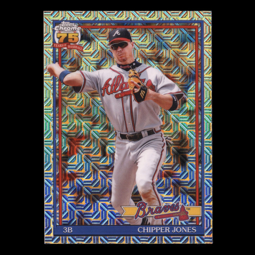 Chipper Jones 2026 Topps '91 Topps Silver Pack Chrome Braves