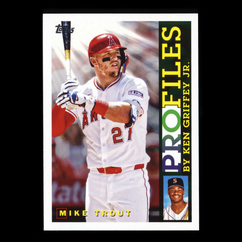 Mike Trout 2026 Topps Profiles Angels