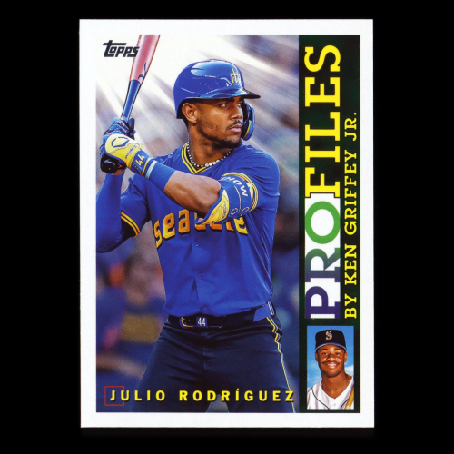 Julio Rodriguez 2026 Topps Profiles Mariners