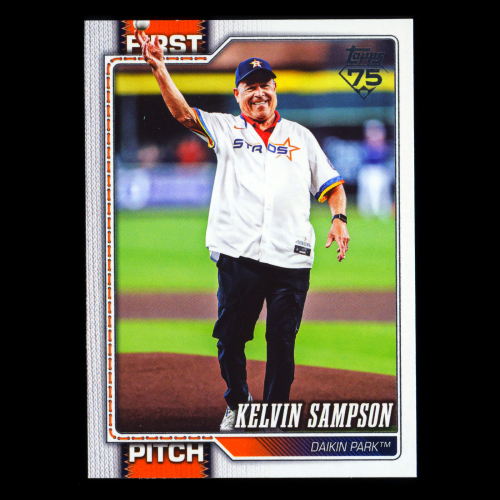 Kelvin Sampson 2026 Topps First Pitch Astros