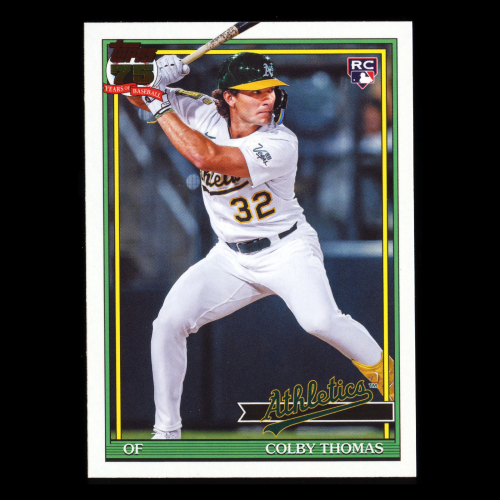 Colby Thomas RC 2026 Topps '91 Topps Rookie Athletics