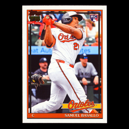 Samuel Basallo RC 2026 Topps '91 Topps Rookie Orioles
