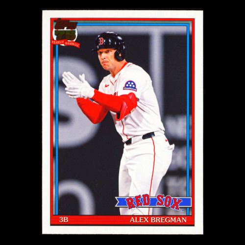 Alex Bregman 2026 Topps '91 Topps Red Sox
