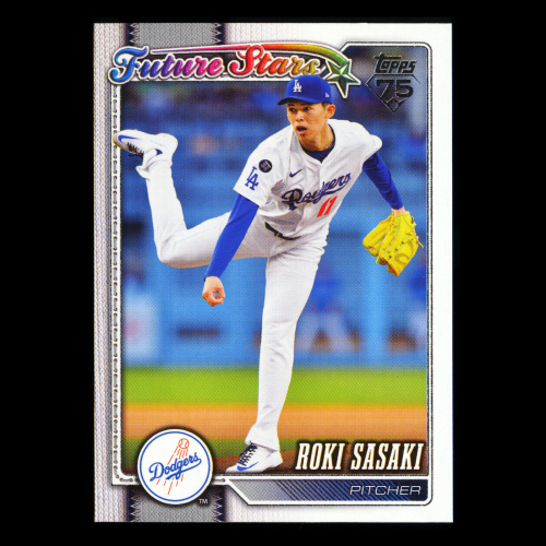 Roki Sasaki 2026 Topps Future Stars Dodgers