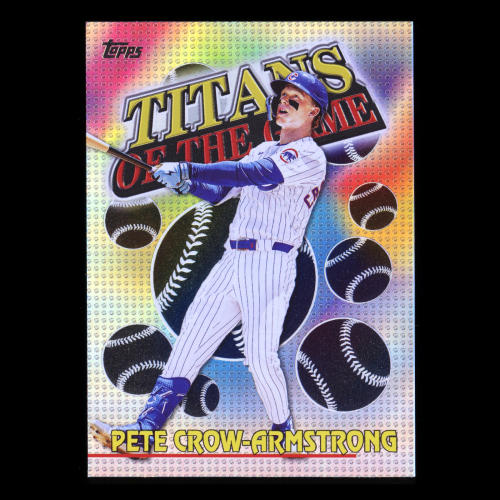Pete Crow-Armstrong 2026 Topps Titans of The Game Cubs