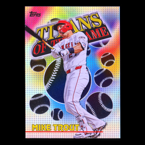 Mike Trout 2026 Topps Titans of The Game Angels