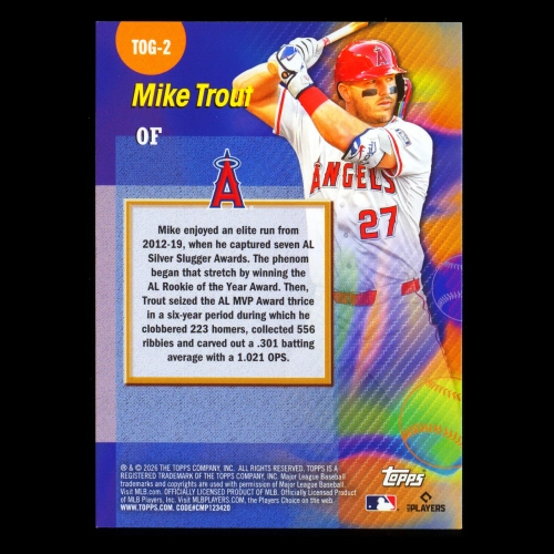 Mike Trout 2026 Topps Titans of The Game Angels
