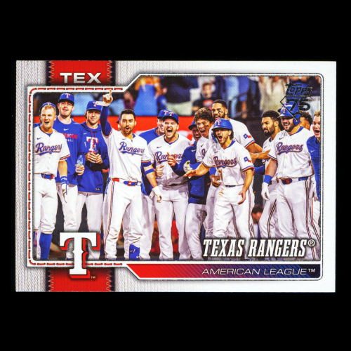 Texas Rangers 2026 Topps Team Card Rangers