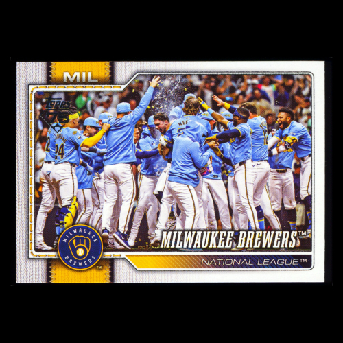 Milwaukee Brewers 2026 Topps Team Card Brewers