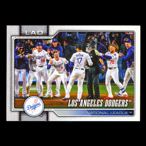 Los Angeles Dodgers 2026 Topps Team Card Dodgers