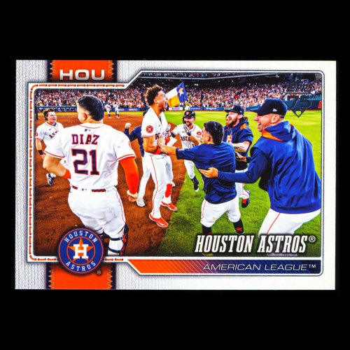 Houston Astros 2026 Topps Team Card Astros