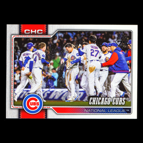 Chicago Cubs 2026 Topps Team Card Cubs
