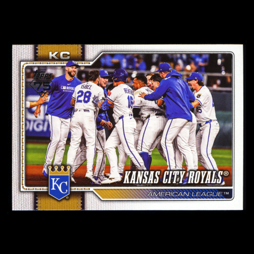 Kansas City Royals 2026 Topps Team Card Royals