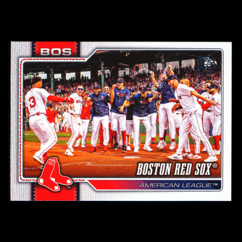 Boston Red Sox 2026 Topps Team Card Red Sox