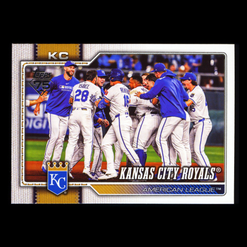 Kansas City Royals 2026 Topps Team Card Royals