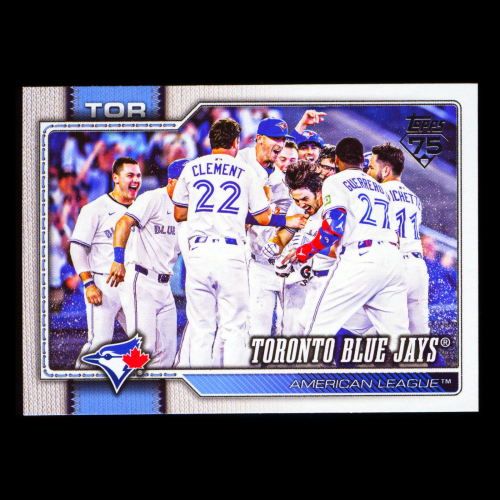 Toronto Blue Jays 2026 Topps Team Card Blue Jays