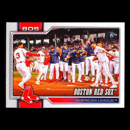 Boston Red Sox 2026 Topps Team Card Red Sox