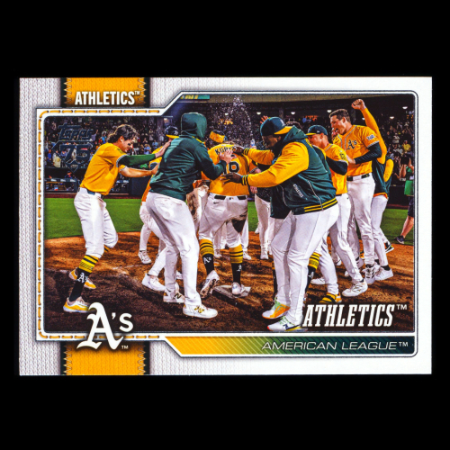 Athletics 2026 Topps Team Card Athletics