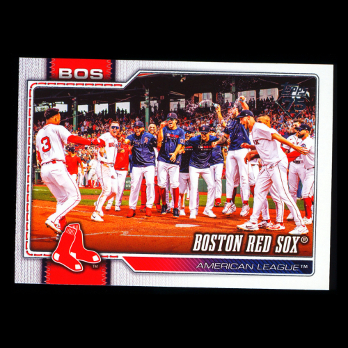 Boston Red Sox 2026 Topps Team Card Red Sox