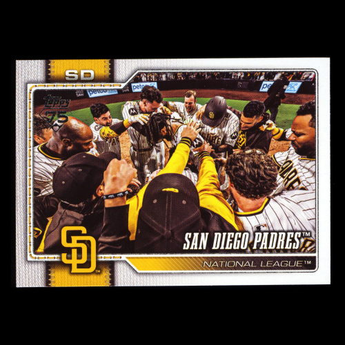 San Diego Padres 2026 Topps Team Card Padres