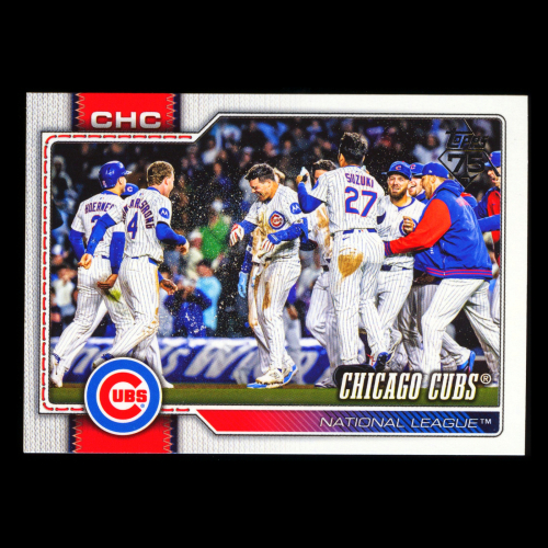 Chicago Cubs 2026 Topps Team Card Cubs