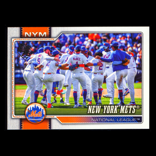 New York Mets 2026 Topps Team Card Mets