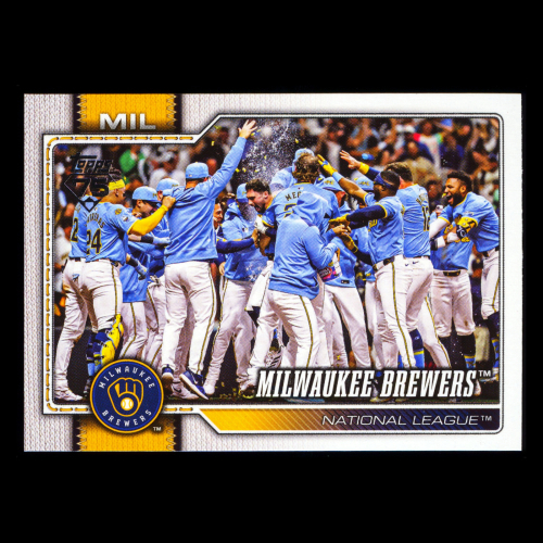 Milwaukee Brewers 2026 Topps Team Card Brewers