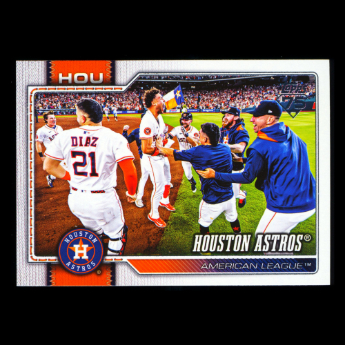 Houston Astros 2026 Topps Team Card Astros