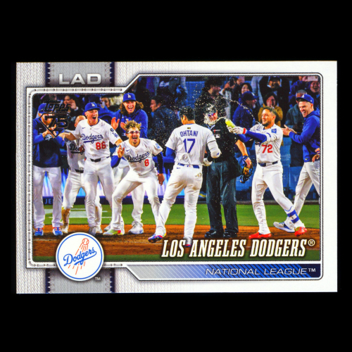 Los Angeles Dodgers 2026 Topps Team Card Dodgers