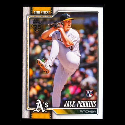 Jack Perkins RC 2026 Topps Rookie Athletics