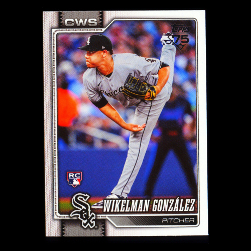 Wikelman Gonzlez RC 2026 Topps Rookie White Sox