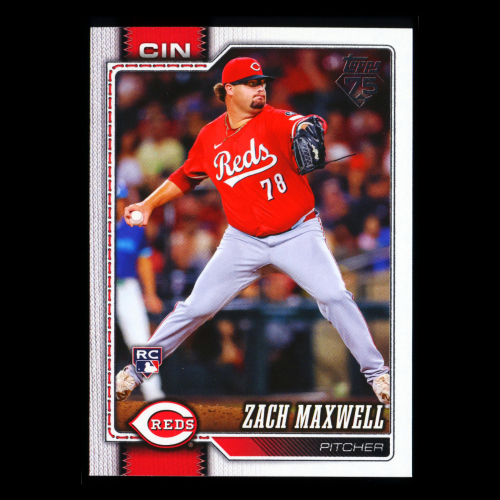 Zach Maxwell RC 2026 Topps Rookie Reds