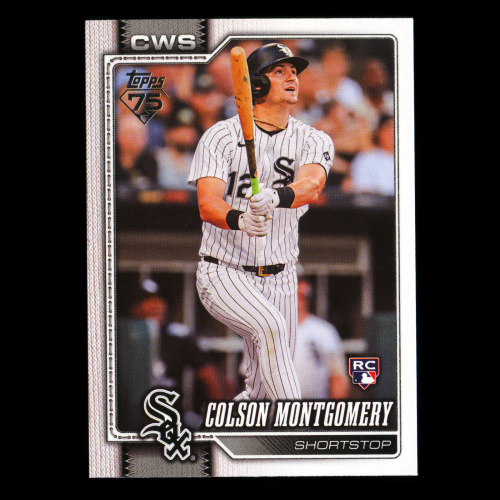 Colson Montgomery RC 2026 Topps Rookie White Sox