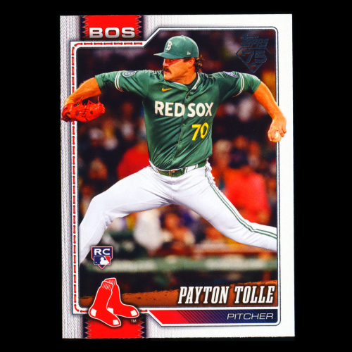 Payton Tolle RC 2026 Topps Rookie Red Sox