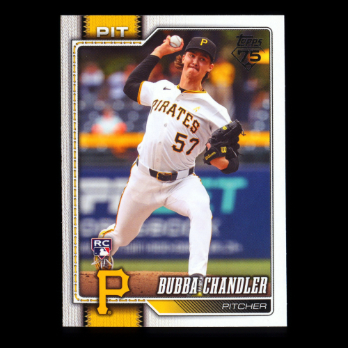 Bubba Chandler RC 2026 Topps Rookie Pirates