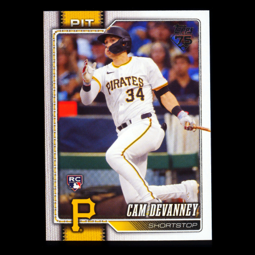 Cam Devanney RC 2026 Topps Rookie Pirates