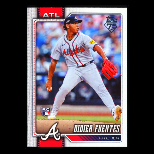 Didier Fuentes RC 2026 Topps Rookie Braves