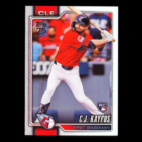 C.J. Kayfus RC 2026 Topps Rookie Guardians