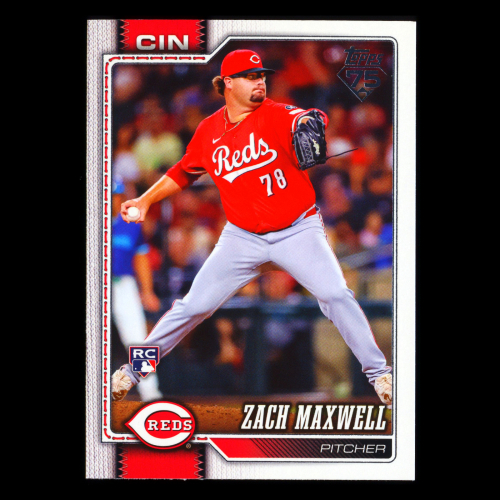 Zach Maxwell RC 2026 Topps Rookie Reds