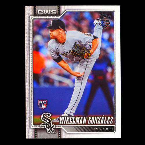 Wikelman Gonzlez RC 2026 Topps Rookie White Sox