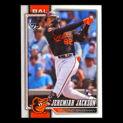 Jeremiah Jackson RC 2026 Topps Rookie Orioles