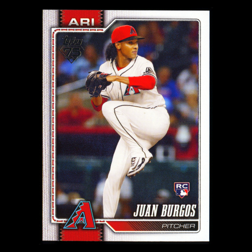 Juan Burgos RC 2026 Topps Rookie Diamondbacks