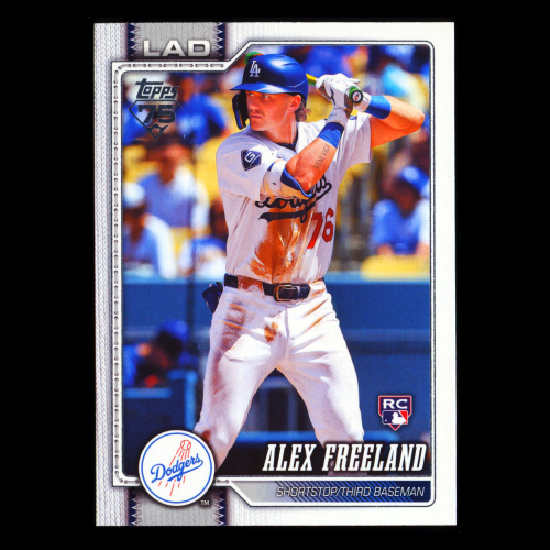 Alex Freeland RC 2026 Topps Rookie Dodgers