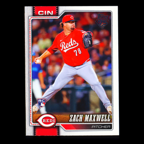 Zach Maxwell RC 2026 Topps Rookie Reds