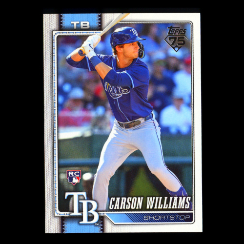 Carson Williams RC 2026 Topps Rookie Rays