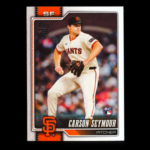 Carson Seymour RC 2026 Topps Rookie Giants