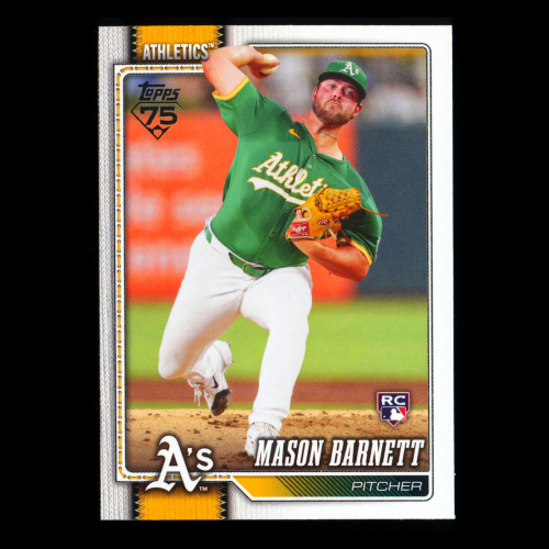 Mason Barnett RC 2026 Topps Rookie Athletics