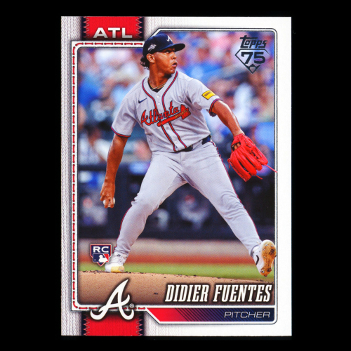 Didier Fuentes RC 2026 Topps Rookie Braves