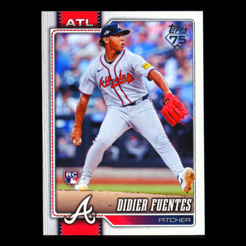 Didier Fuentes RC 2026 Topps Rookie Braves