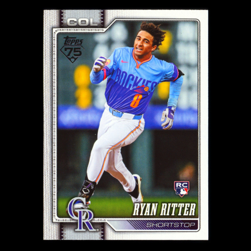 Ryan Ritter RC 2026 Topps Rookie Rockies
